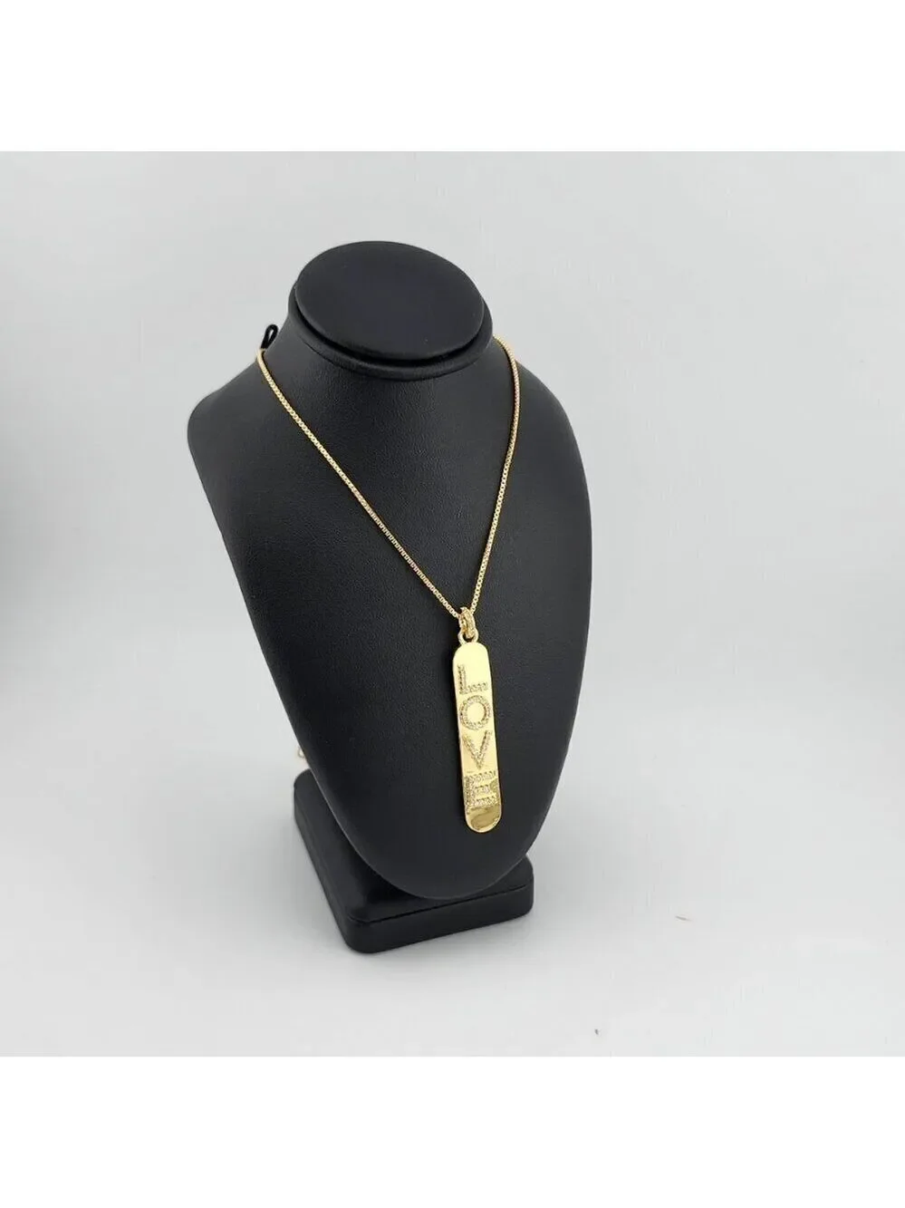 Brand New LOVE box Necklace